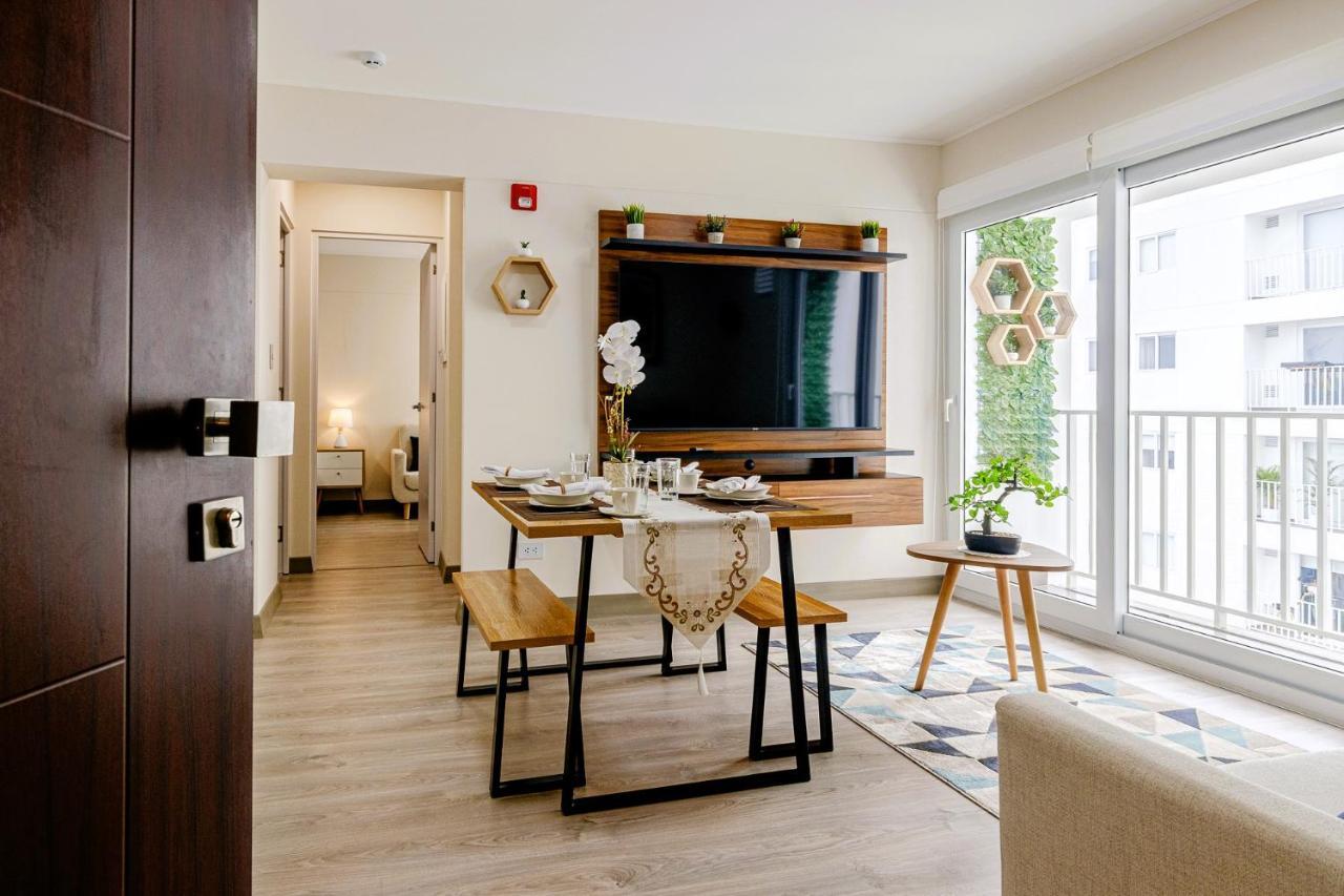 Peaceful 2Br Apartment W Balconies N Parking Λίμα Εξωτερικό φωτογραφία